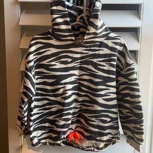Zara zebra striped pullover 5